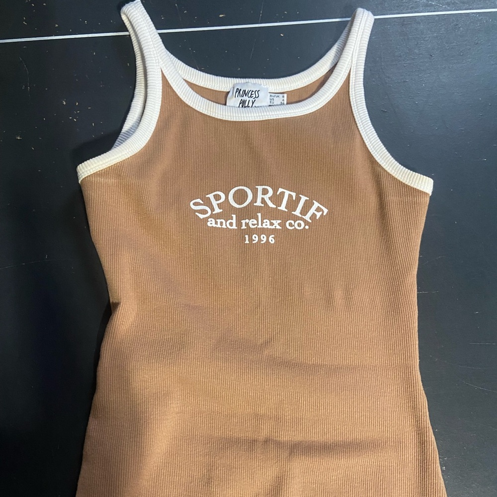 Princess Polly Brown Casual Dress